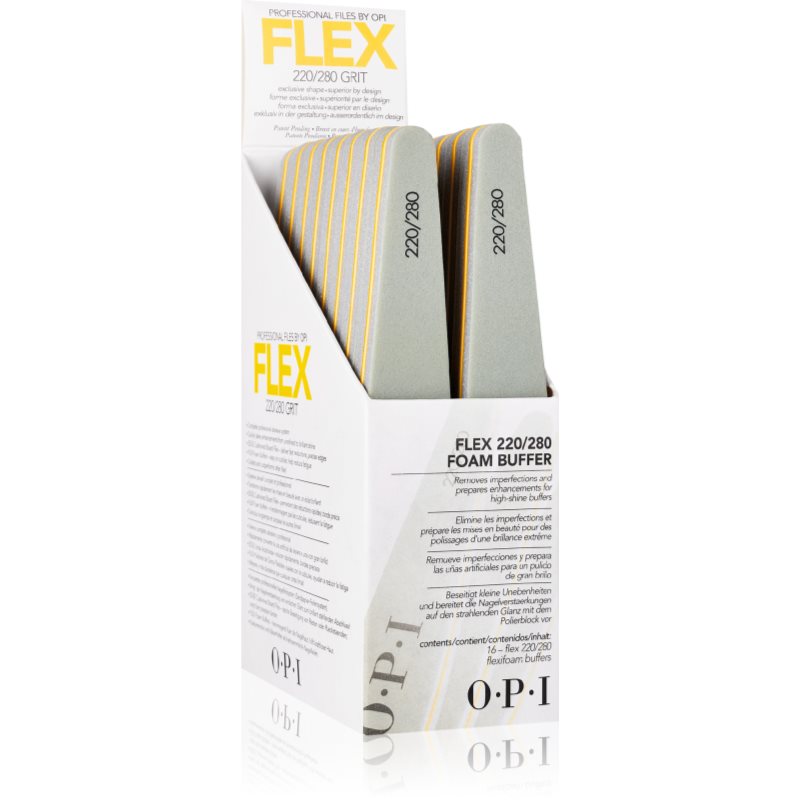 OPI Flex nail file for weak and soft nails 220/280 16 pc