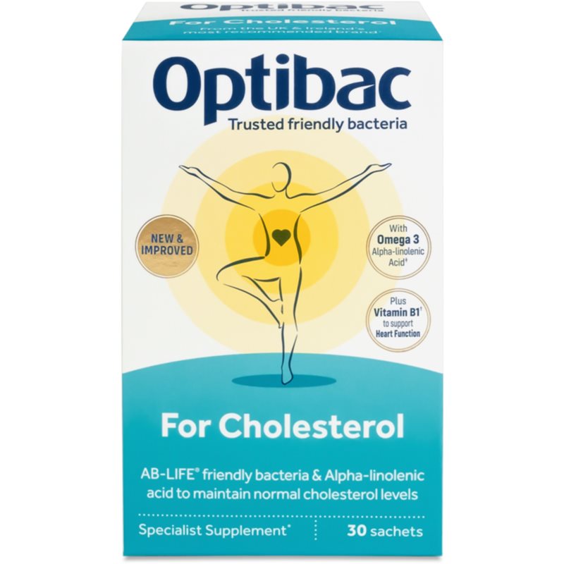 Optibac For Cholesterol probiotika při vysokém cholesterolu 30 ks