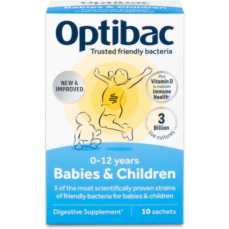 Optibac Babies & Children probiotika pro miminka a děti 10 ks