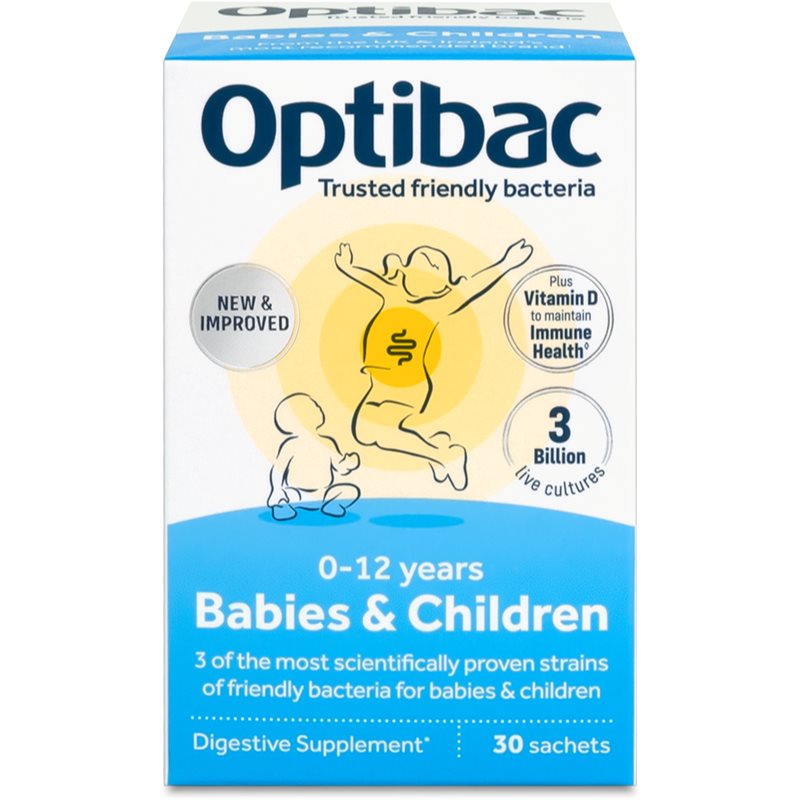 E-shop Optibac Babies & Children probiotika pro miminka a děti 30 ks