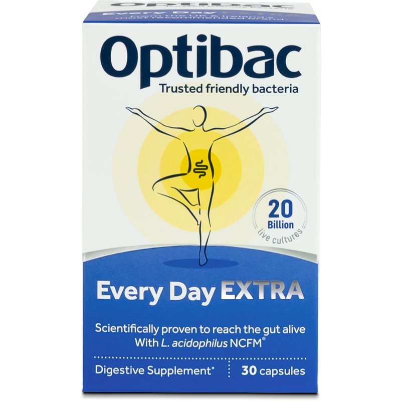 Optibac Every Day EXTRA probiotika pro každodenní použití 30 cap