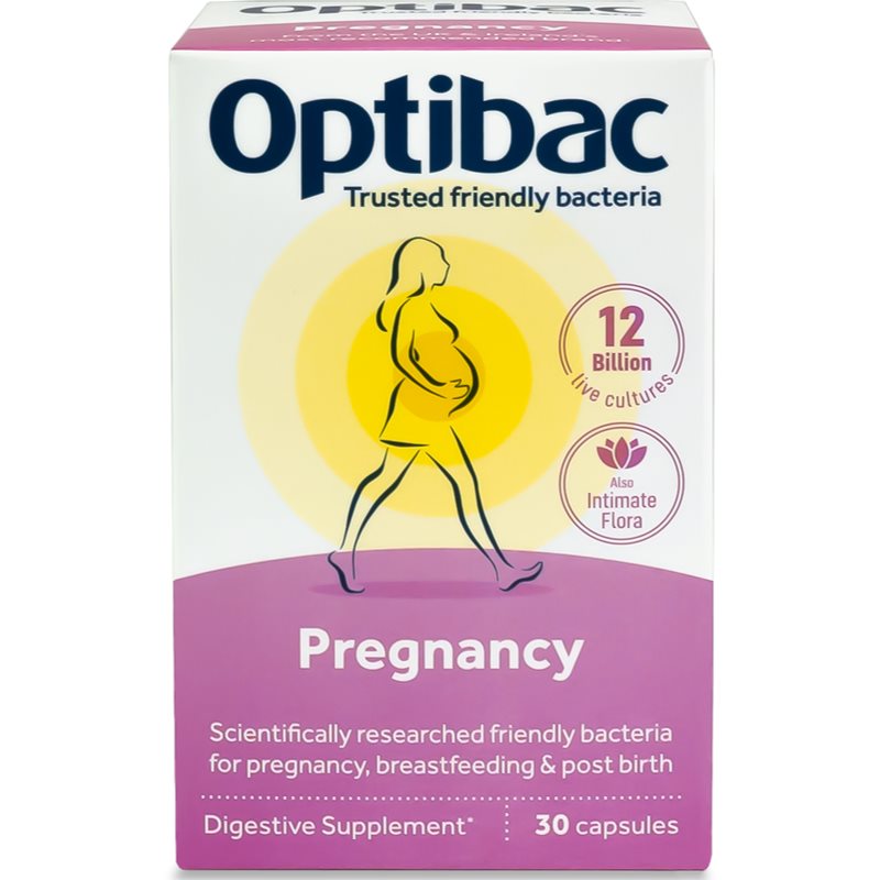 Optibac Pregnancy probiotika pro těhotné a kojící ženy 30 cps