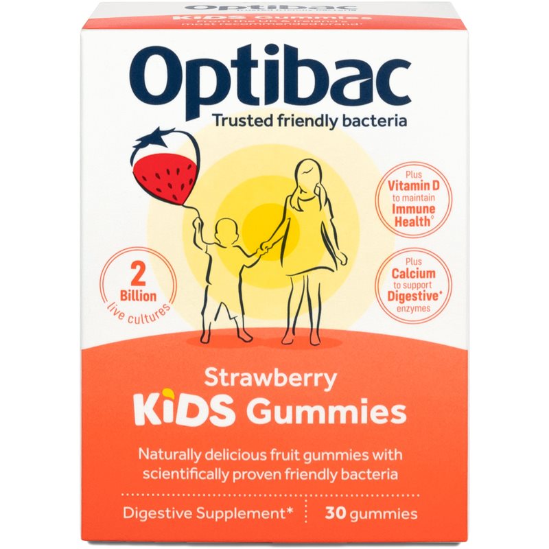 E-shop Optibac KIDS Gummies želé bonbóny s probiotiky pro děti 30 cps
