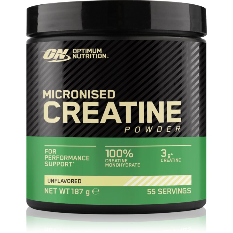 Optimum Nutrition Micronised Creatine Powder Präparat zur Förderung von Sportleistungen 187 g