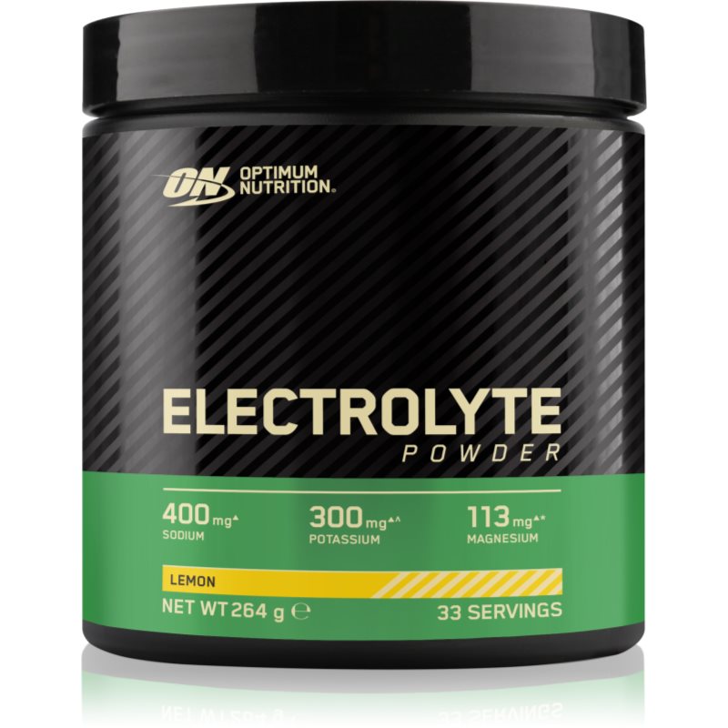 Optimum Nutrition Electrolyte sportovní nápoj s elektrolyty příchuť Lemon 264 g