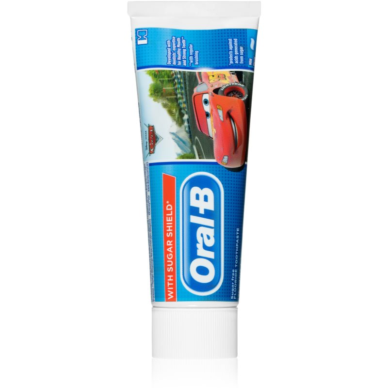 Oral B Kids 3+ Cars Toothpaste For Children From 3 Years Old 75 Ml