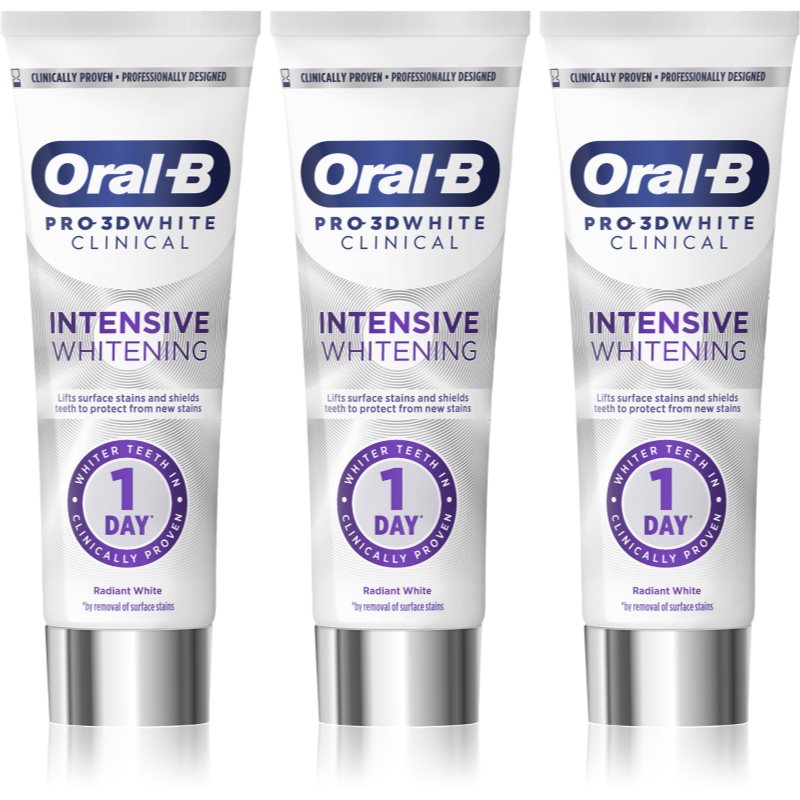 Oral-B Pro-3D White Intensive Whitening set zobne nege