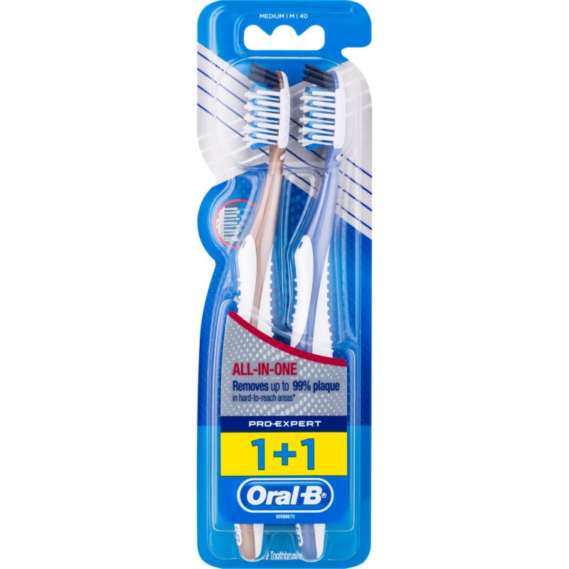 

Oral B Pro-Expert CrossAction All In One зубні щіточки medium 2 шт