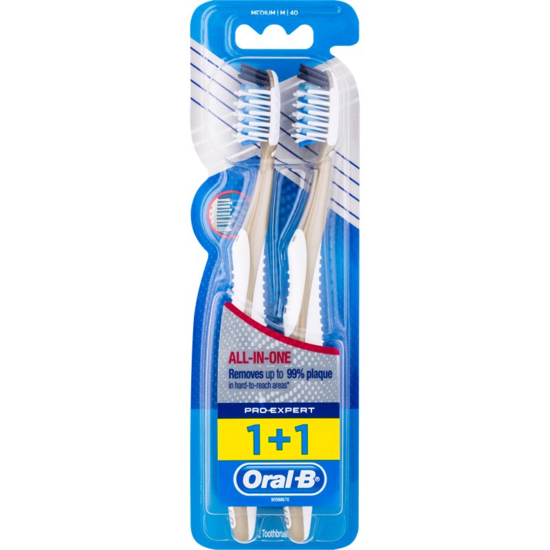 

Oral B Pro-Expert CrossAction All In One зубні щіточки medium 2 шт