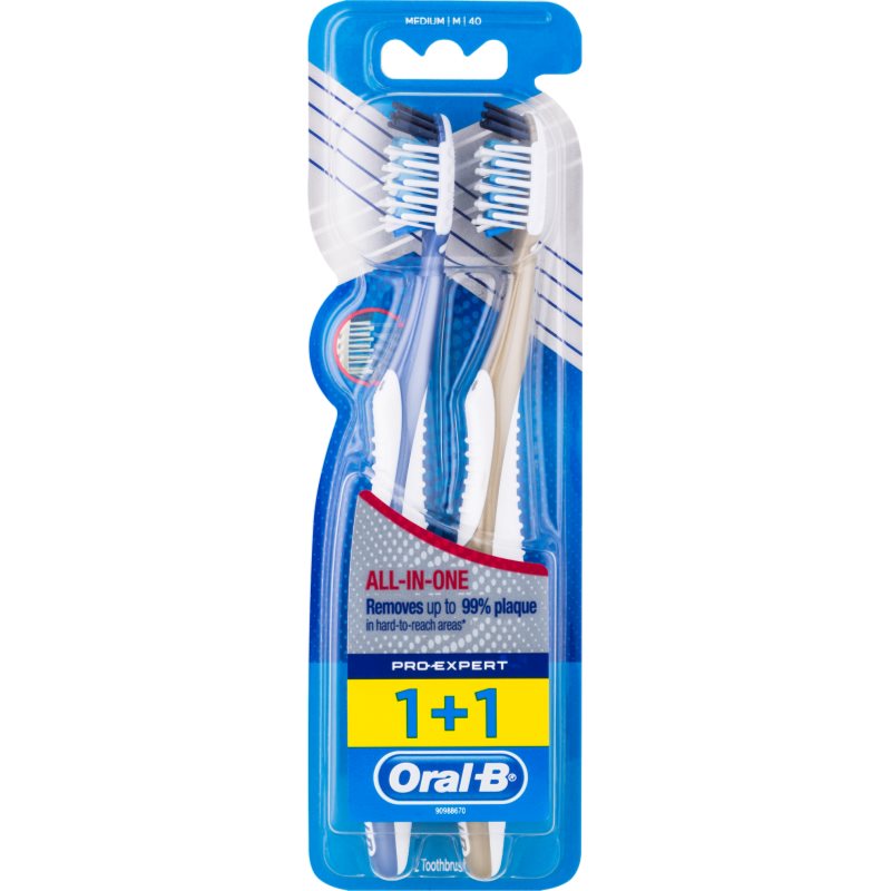 

Oral B Pro-Expert CrossAction All In One зубні щіточки medium 2 шт