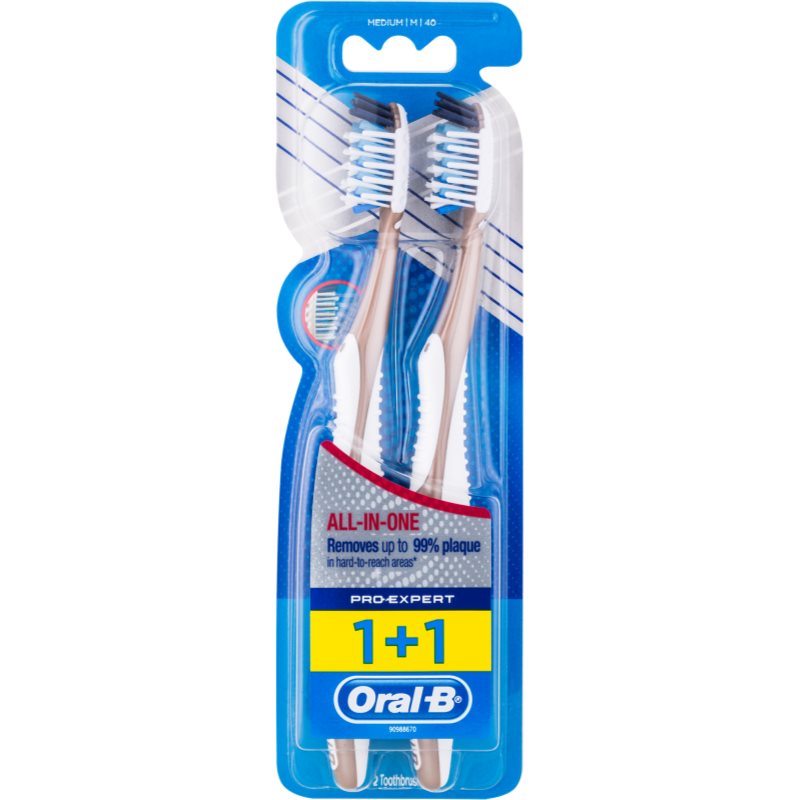 

Oral B Pro-Expert CrossAction All In One зубні щіточки medium 2 шт