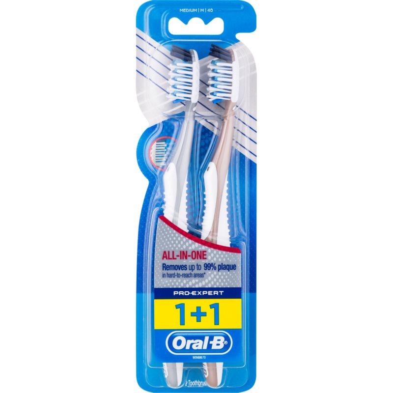 

Oral B Pro-Expert CrossAction All In One зубні щіточки medium 2 шт