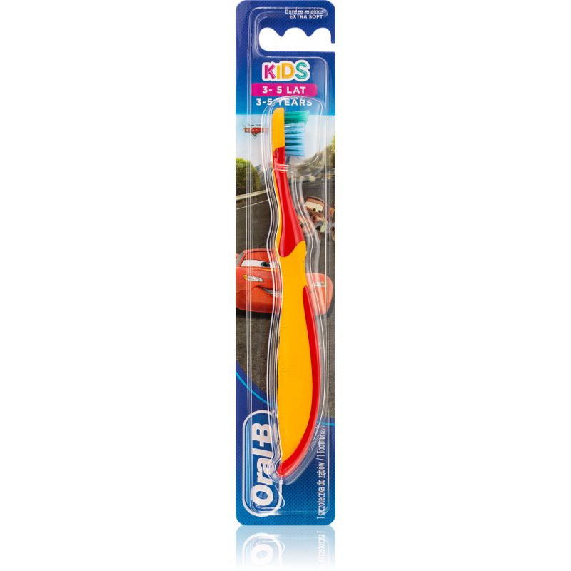 

Oral B Kids 3-5 Years Cars дитяча зубна щітка екстра м'яка