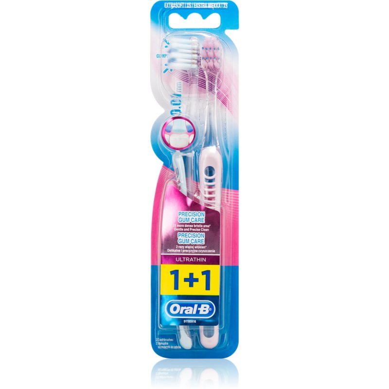 Oral B Precision Gum Care fogkefe extra soft 2 db