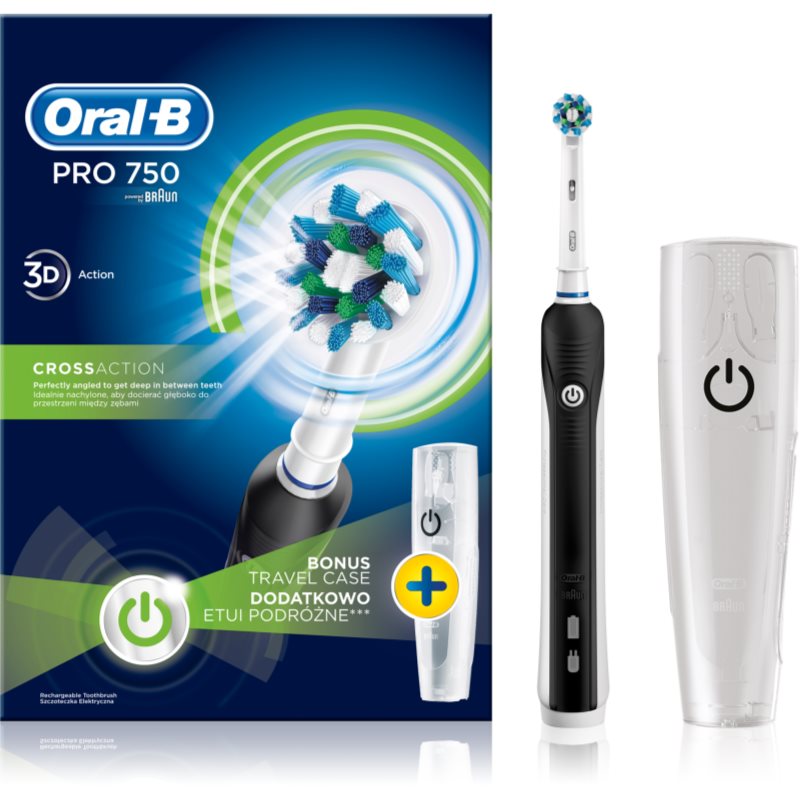 

Oral B Pro 750 D16.513.UX CrossAction електрична зубна щітка