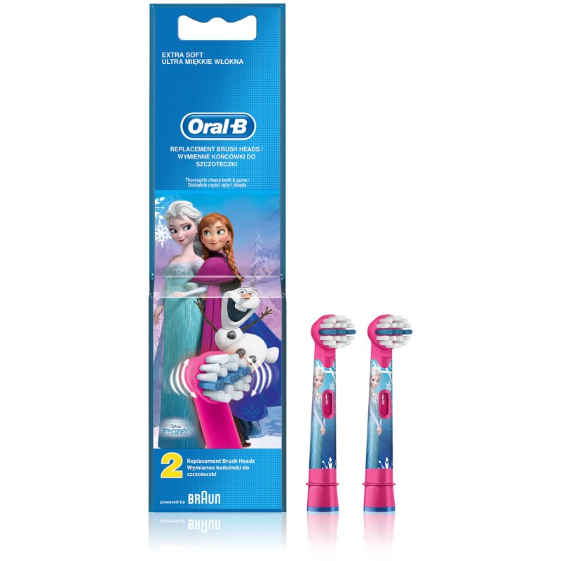 

Oral B Stages Power Frozen EB10K змінні головки 2 шт від 3 років Extra Soft