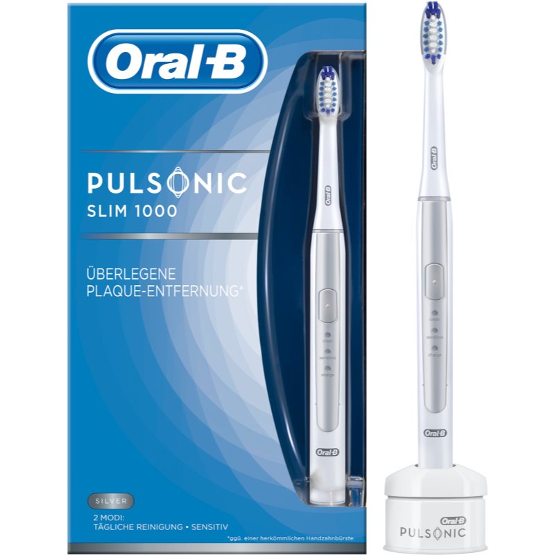 

Oral B Pulsonic Slim One 1000 Silver електрична зубна щітка