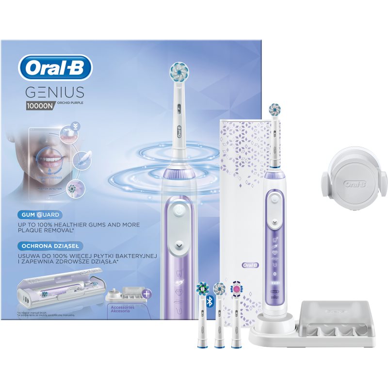 Oral B Genius 10000N Orchid Pur elektrische Zahnbürste