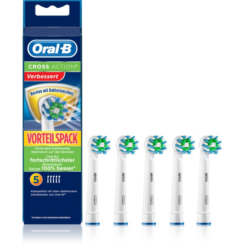 

Oral B EB 50 Cross Action змінні головки для очисної щітки White