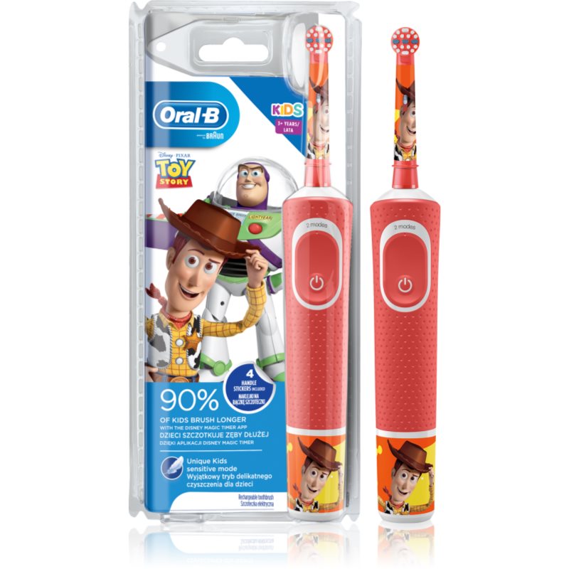 

Oral B Vitality Kids 3+ Toy Story електрична зубна щітка для дітей