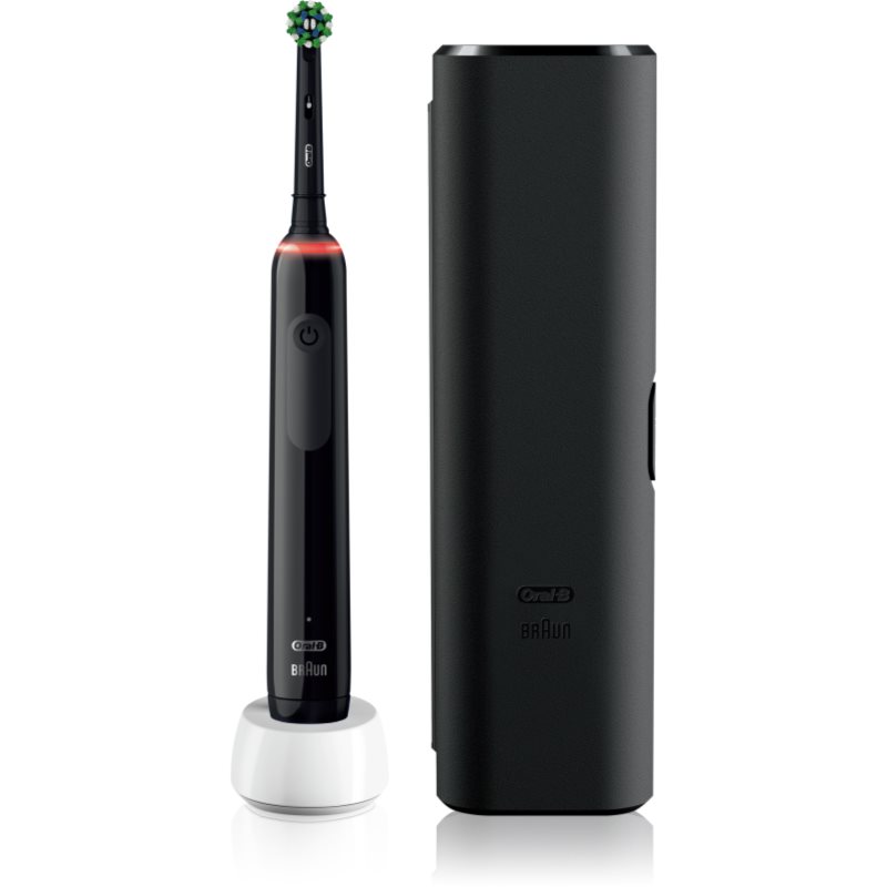 

Oral B Pro 3 3500 Cross Action електрична зубна щітка з чохлом