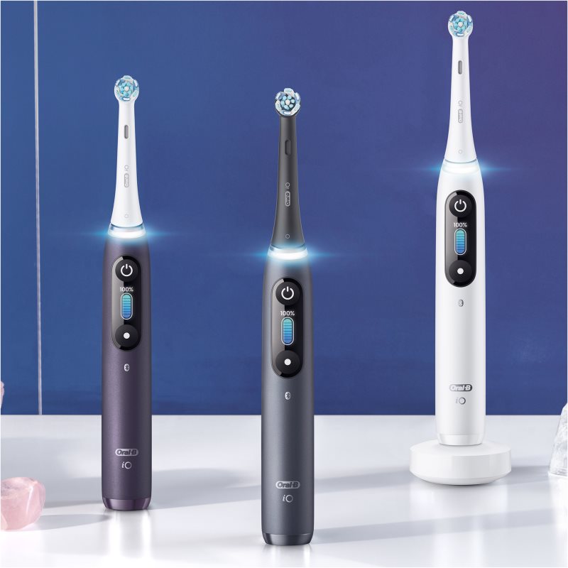 Oral B IO8 Electric Toothbrush White Alabaster 1 Pc
