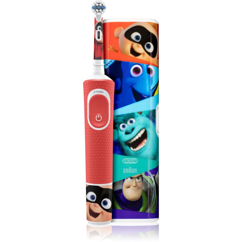 

Oral B Vitality Kids 3+ Pixar електрична зубна щітка з чохлом для дітей