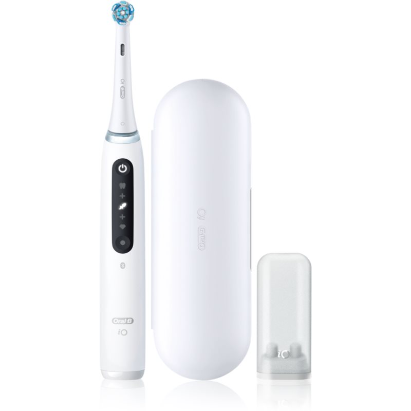 Oral B iO5 електрична зубна щітка з чохлом Quite White 1 кс