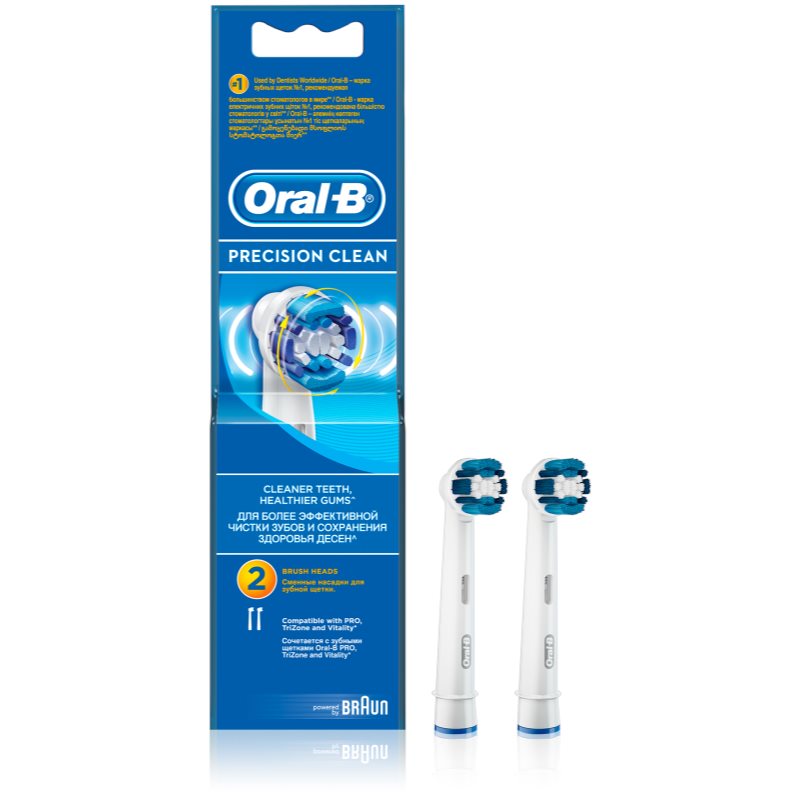 

Oral B Precision Clean EB 20 змінні головки для зубної щітки 2 шт