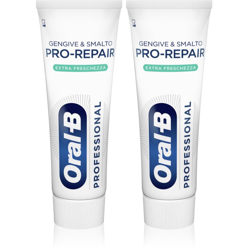 Oral B Professional Pro-Repair fogkrém 2x75 ml