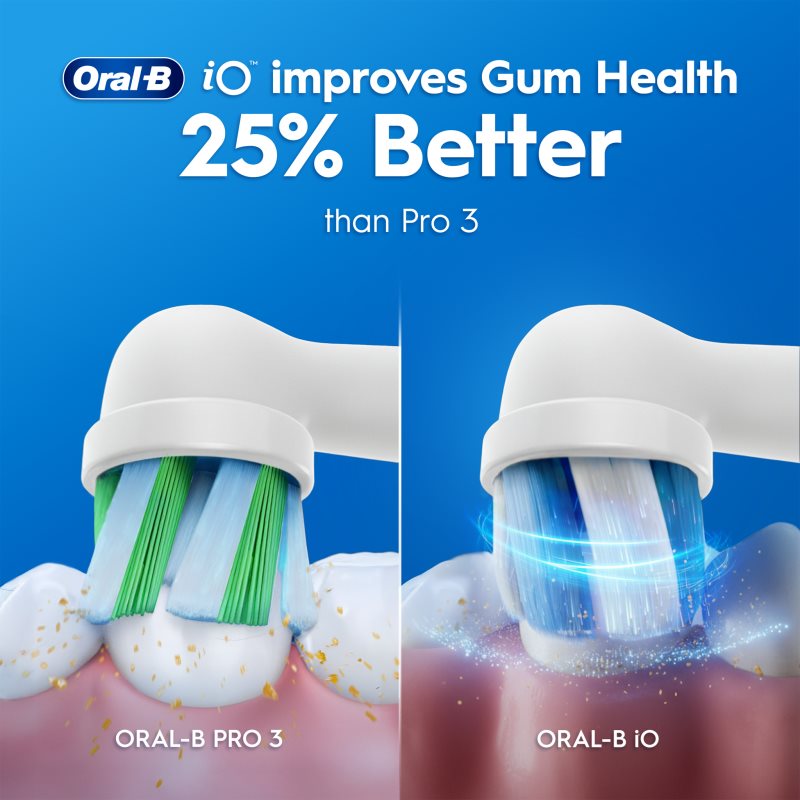 Oral-B iO2 Clean & Gentle elektrický zubní kartáček s cestovním pouzdrem White 1 ks (obrázek 5)