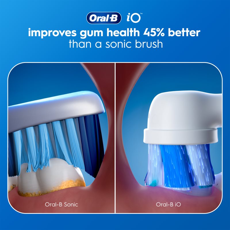 Oral-B iO2 Clean & Gentle elektrický zubní kartáček s cestovním pouzdrem White 1 ks (obrázek 6)