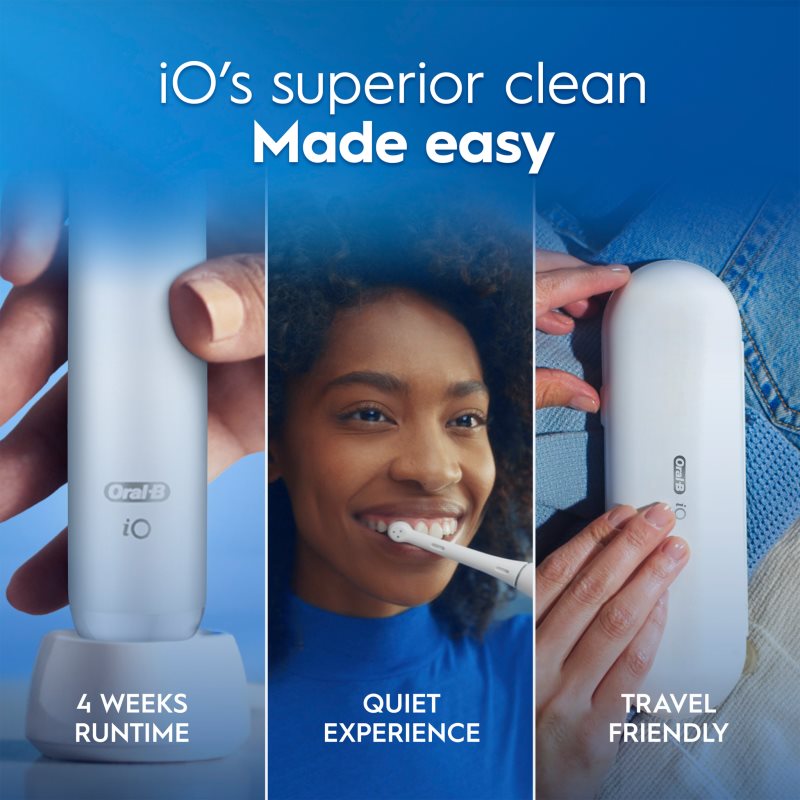 Oral-B iO2 Clean & Gentle elektrický zubní kartáček s cestovním pouzdrem White 1 ks (obrázek 7)