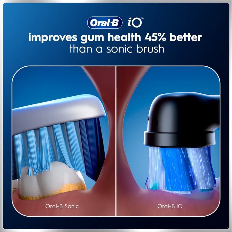 Oral-B iO6 Connected Coach elektrická zubná kefka s puzdrom DUOBALENIE 2 ks