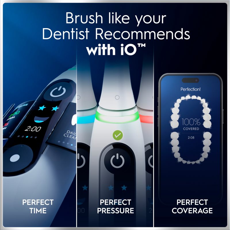 Oral-B iO6 Connected Coach elektrický zubní kartáček s pouzdrem DUO BALENÍ 2 ks (obrázek 7)