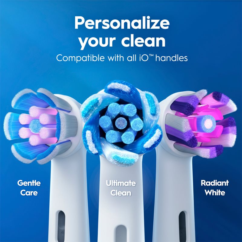 Oral-B iO3 Clean & White elektrická zubná kefka Quite White 1 ks (obrázok 9)