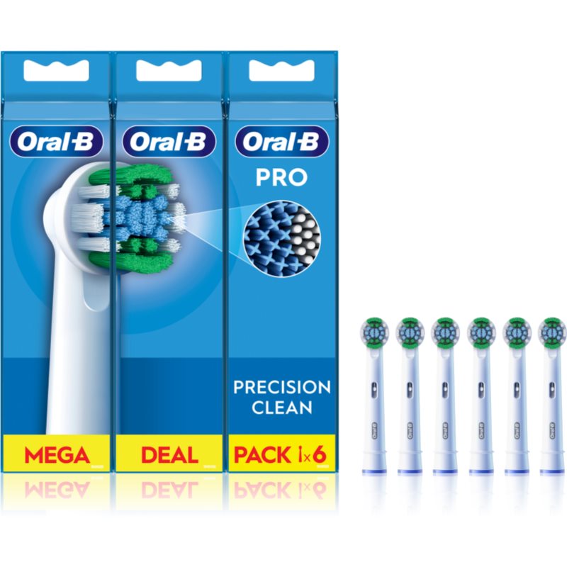 Oral B PRO Precision Clean capete de schimb pentru periuta de dinti 6 buc