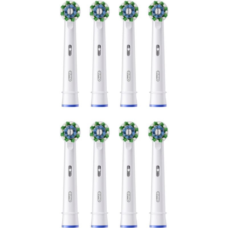 Oral B PRO Cross Action Toothbrush Replacement Heads 8 Pc