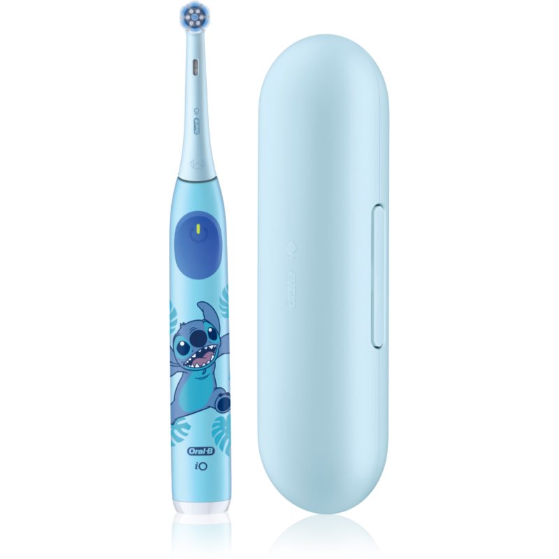 Oral-B iO Kids Disney Stitch elektrische Zahnbürste für Kinder mit Reise-Etui 6 y+ 1 St.