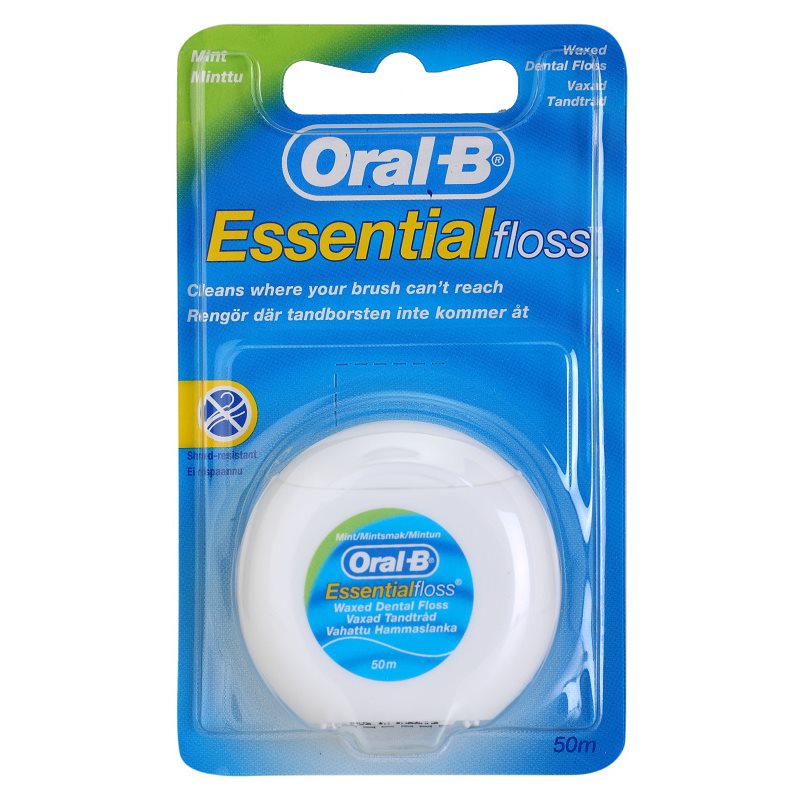 

Oral B Essential Floss зубна нитка з м'ятним присмаком