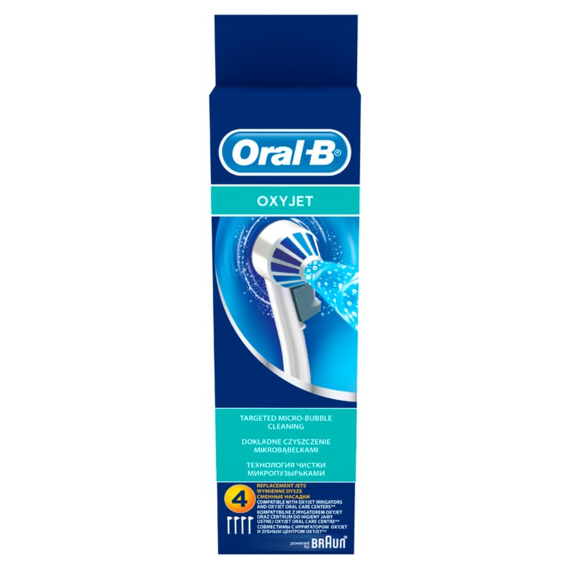 Oral B Oxyjet ED 17 змінні насадки для міжзубної гігієни 4 кс