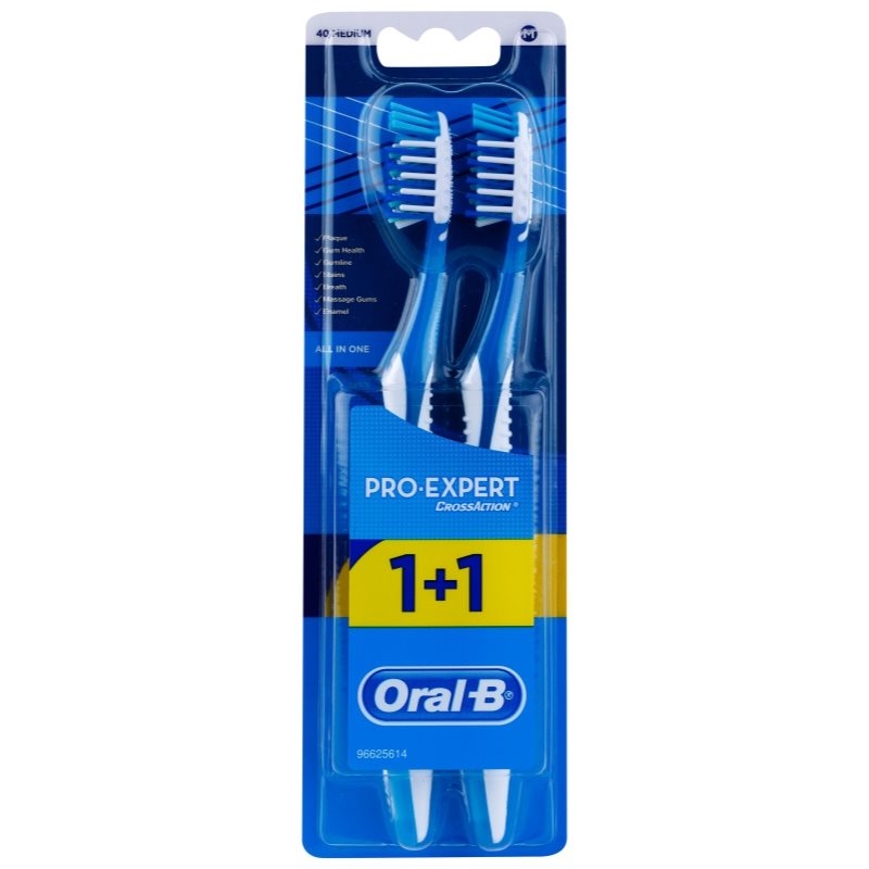 

Oral B Pro-Expert CrossAction All In One зубні щіточки medium 2 шт