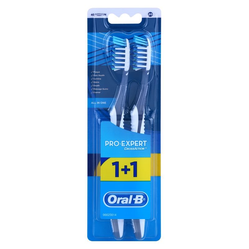 

Oral B Pro-Expert CrossAction All In One зубні щіточки medium 2 шт
