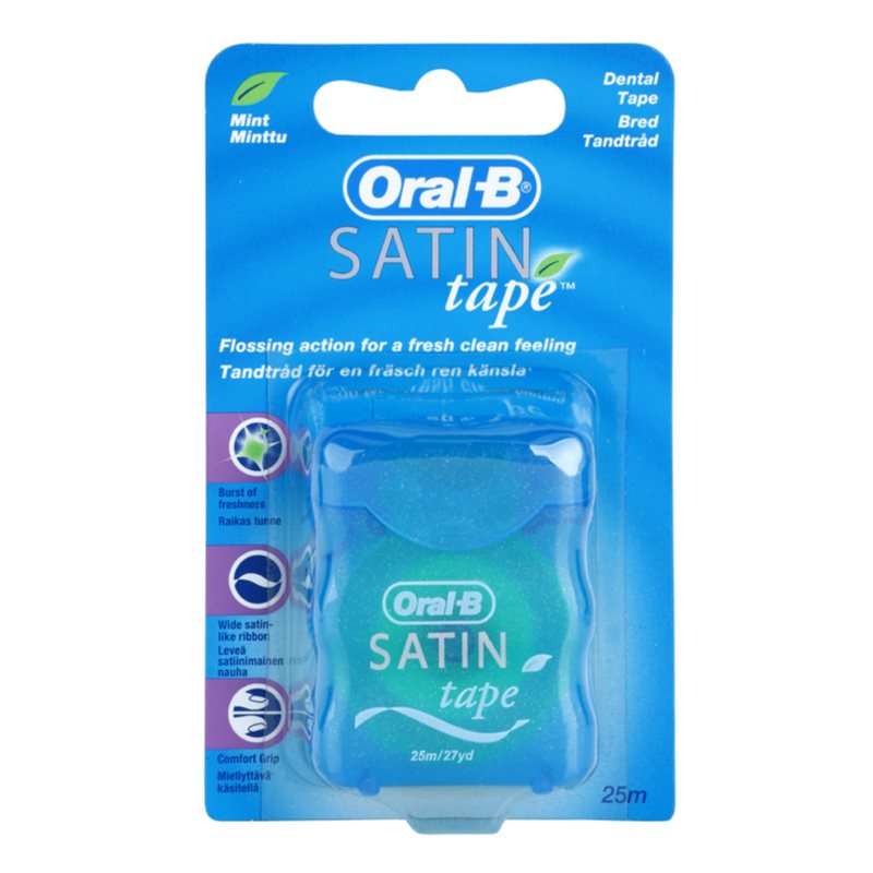 

Oral B Satin Tape зубна стрiчка присмак Mint