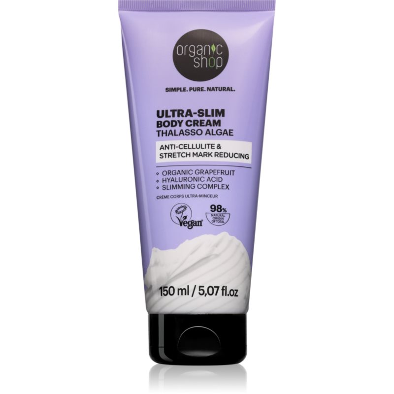 Organic Shop Thalasso Ultra-Slim Body Cream Slaidinošs ķermeņa krēms celulītam un strijām 150 ml