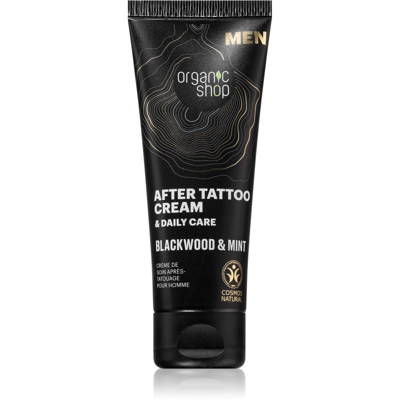 E-shop Organic Shop Men Blackwood & Mint pečující krém na tetování 75 ml