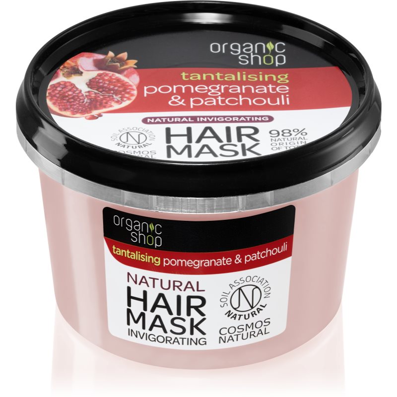 E-shop Organic Shop Tantalising Pomegranate & Patchouli energizující maska na vlasy 250 ml