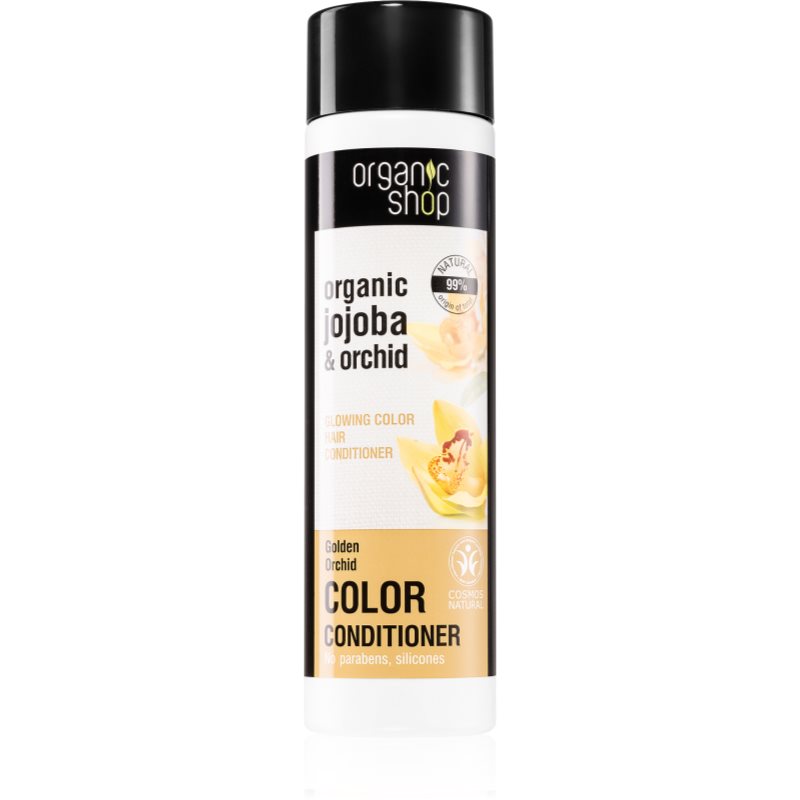 Organic Shop Organic Jojoba & Orchid kondicionér pre farbené vlasy 280 ml