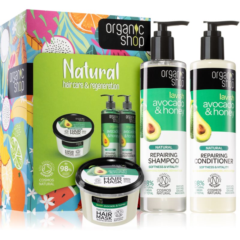 

Organic Shop Natural Hair Care & Regeneration подарунковий набір (для волосся)