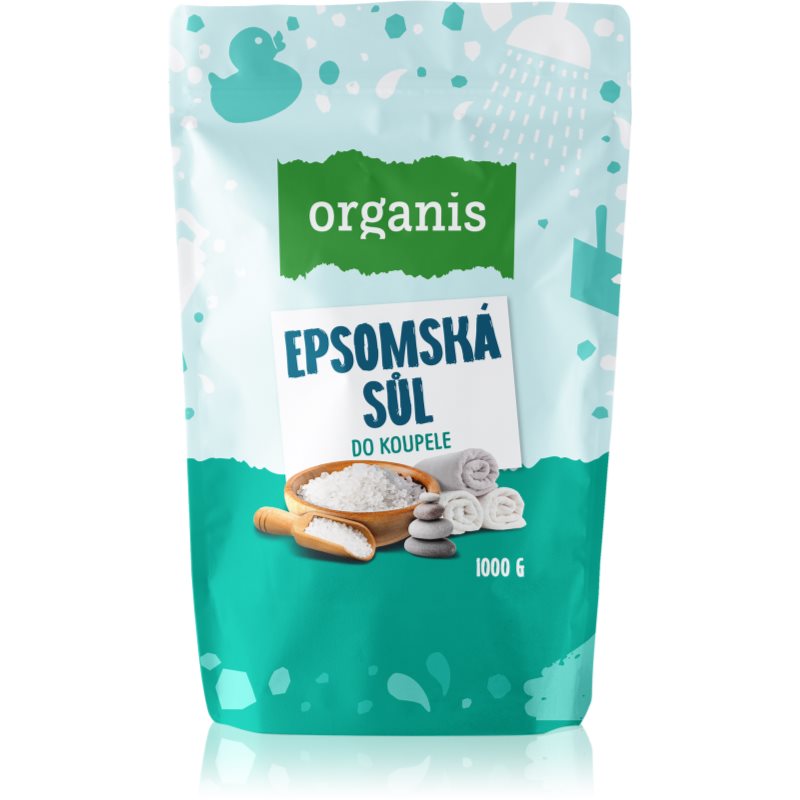 Organis Epsomská sůl sůl do koupele 1000 g